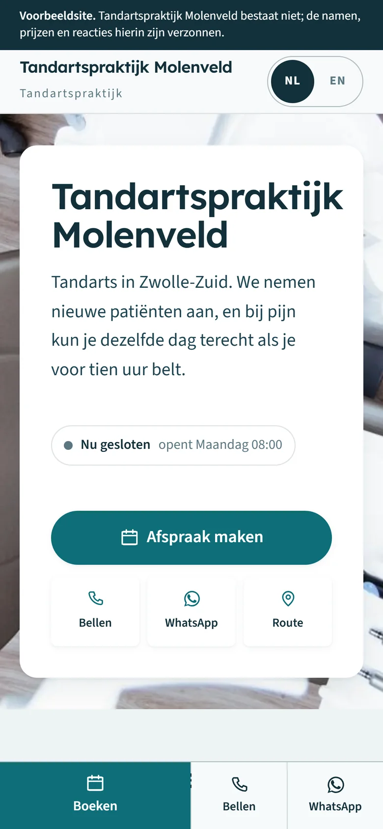 Tandartspraktijk Molenveld